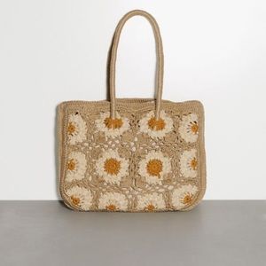 Zara Crotchet Bucket Bag